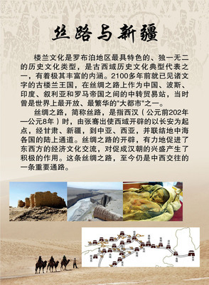 【208海报展板办公装饰579丝路与新疆】价格,厂家,图片,灯箱布/喷绘布,新丰县新奇丽广告设计制作室-