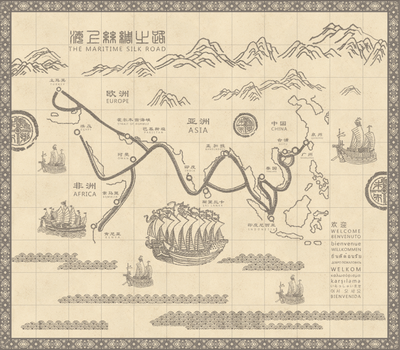 丝绸之路 一带一路 | 在壁画中生动演绎